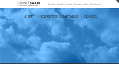 Desktop Screenshot of cabinet-saadi.com